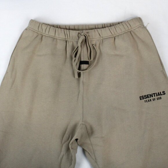 Fear of God Fleece Essentials Sweatpants in Desert Sand - Size XL - NWT - Picture 5 of 14